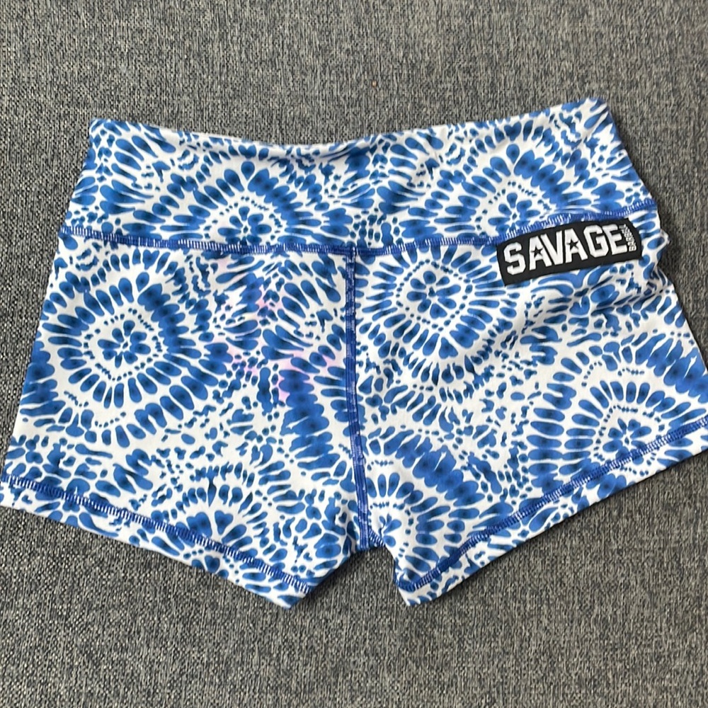 Savage Barbell booty shorts